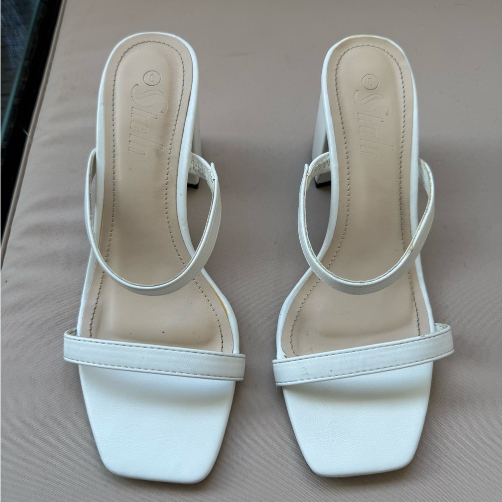 Stylish White Women's Sandals